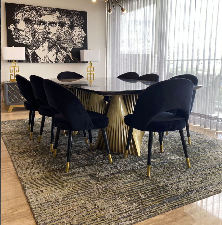Inspiración para sala con tapetes ZANNI